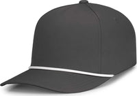 Pacific Headwear P421 Weekender Cap - Graphite White - Dark Gray White / 7’’ 7 7/8’’