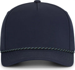 Pacific Headwear P421 Weekender Cap - Navy Navy Aqua - Navy Navy Aqua / OS