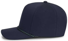 Pacific Headwear P421 Weekender Cap - Navy Navy Aqua B01F - Navy Aqua / 7’’ 7 7/8’’