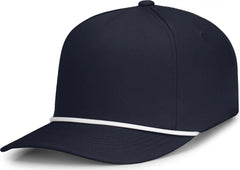 Pacific Headwear P421 Weekender Cap - Navy White - Navy White / OS