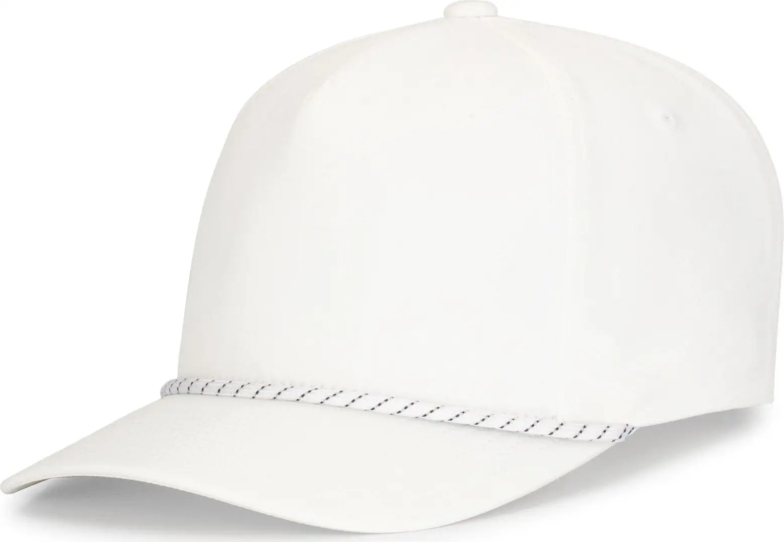 Pacific Headwear P421 Weekender Cap - White White Black - White White Black / OS