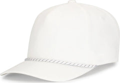Pacific Headwear P421 Weekender Cap - White White Black - White White Black / OS