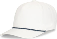 Pacific Headwear P421 Weekender Cap - White Navy White - White Navy White / OS