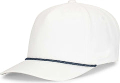 Pacific Headwear P421 Weekender Cap - White Navy White - White Navy / 7’’ 7 7/8’’