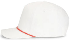 Pacific Headwear P421 Weekender Cap - White Red Gold B01N - White Red / 7’’ 7 7/8’’