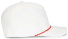 Pacific Headwear P421 Weekender Cap - White Red Gold B01N - White Red / 7’’ 7 7/8’’
