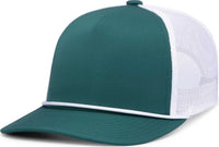 Pacific Headwear P423 Weekender Trucker Cap - Dark Teal White Dark Teal - Teal White / 7’’ 7 7/8’’