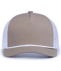 Pacific Headwear P423 Weekender Trucker Cap - Mink White - Mink White / One Size Fits Most