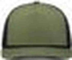 Pacific Headwear P423 Weekender Trucker Cap - Moss Lt Charcoal Moss - Moss Lt Charcoal Moss / 7’’ - 7 7/8’’