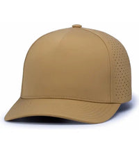 Pacific Headwear P424 Weekender Perforated Snapback Cap - Buck - Buck / 7’’ - 7 7/8’’