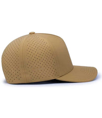 Pacific Headwear P424 Weekender Perforated Snapback Cap - Buck - Buck / 7’’ - 7 7/8’’