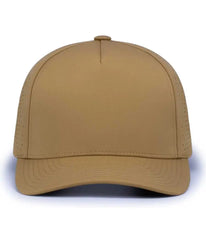 Pacific Headwear P424 Weekender Perforated Snapback Cap - Buck - Buck / 7’’ - 7 7/8’’