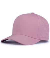 Pacific Headwear P424 Weekender Perforated Snapback Cap - Dusty Maroonuve - Dusty Maroonuve / One Size Fits Most
