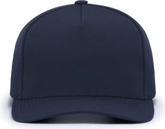 Pacific Headwear P424 Weekender Perforated Snapback Cap - Navy - Navy / 7’’ - 7 7/8’’