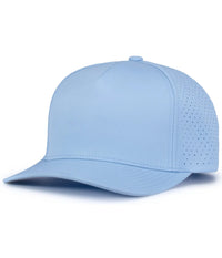 Pacific Headwear P424 Weekender Perforated Snapback Cap - Powder Blue - Powder Blue / One Size Fits Most