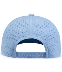 Pacific Headwear P424 Weekender Perforated Snapback Cap - Powder Blue - Powder Blue / One Size Fits Most