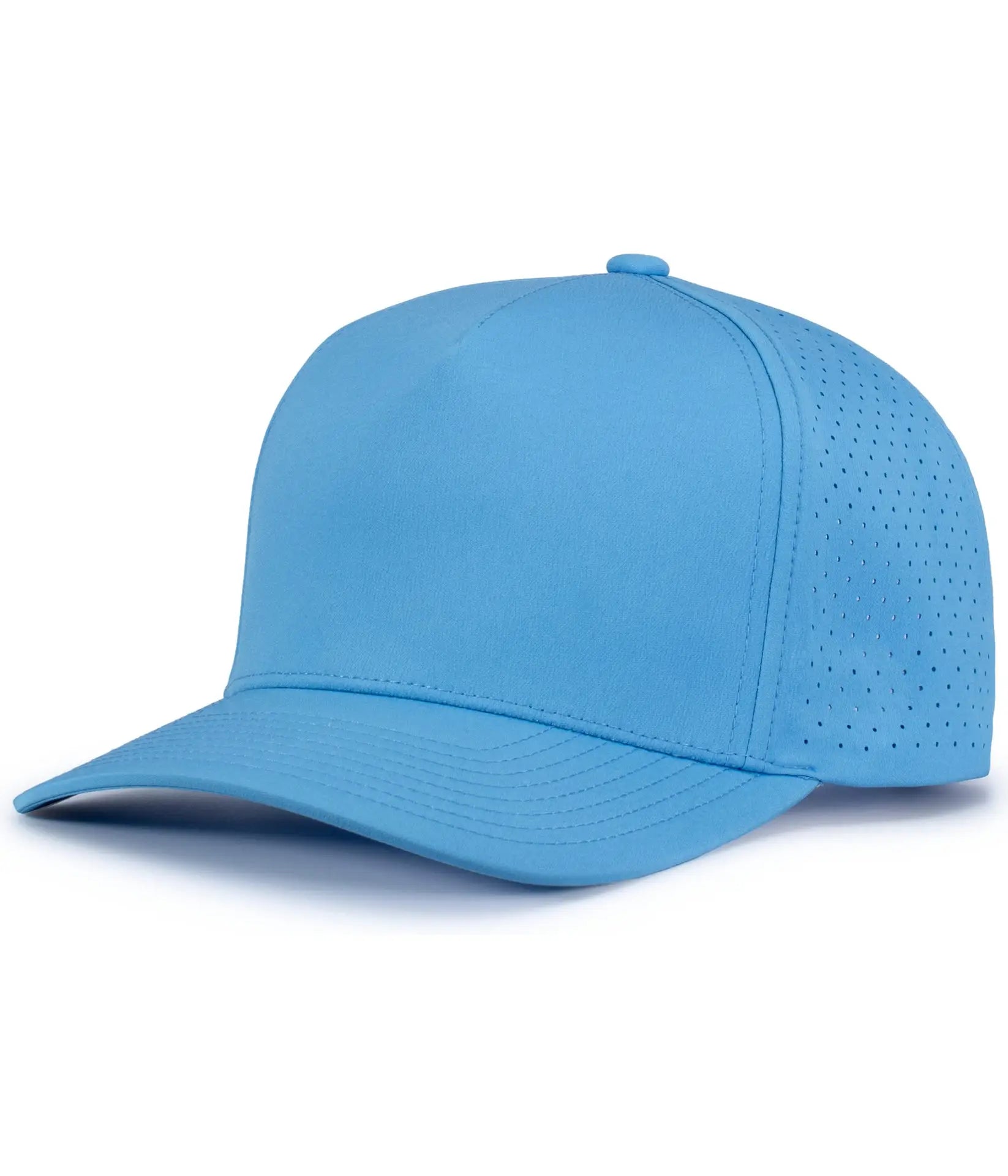 Pacific Headwear P424 Weekender Perforated Snapback Cap - Tranquil Blue - Tranquil Blue / One Size Fits Most