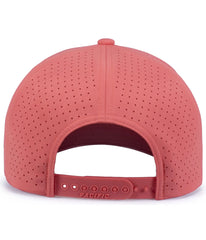 Pacific Headwear P424 Weekender Perforated Snapback Cap - Watermelon - Watermelon / One Size Fits Most
