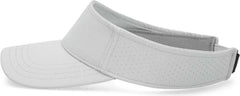 Pacific Headwear P500 Perforated Coolcore Visor - Silver White - Light Gray White / 7’’ - 7 7/8’’