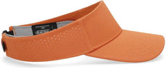 Pacific Headwear P500 Perforated Coolcore Visor - Texas Orange White - Texas Orange White / 7’’ - 7 7/8’’