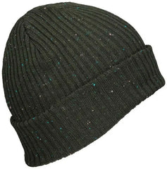 Pacific Headwear P600K Tweed Beanie - Dark Green - Forest / 7’’ - 7 7/8’’