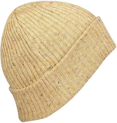 Pacific Headwear P600K Tweed Beanie - Khaki - Khaki / 7’’ - 7 7/8’’