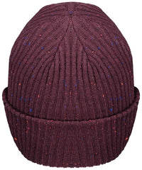 Pacific Headwear P600K Tweed Beanie - Maroon (Hlw) - Maroon / 7’’ - 7 7/8’’