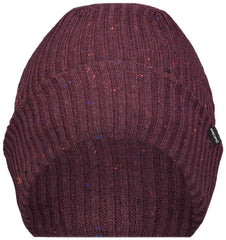 Pacific Headwear P600K Tweed Beanie - Maroon (Hlw) - Maroon / 7’’ - 7 7/8’’
