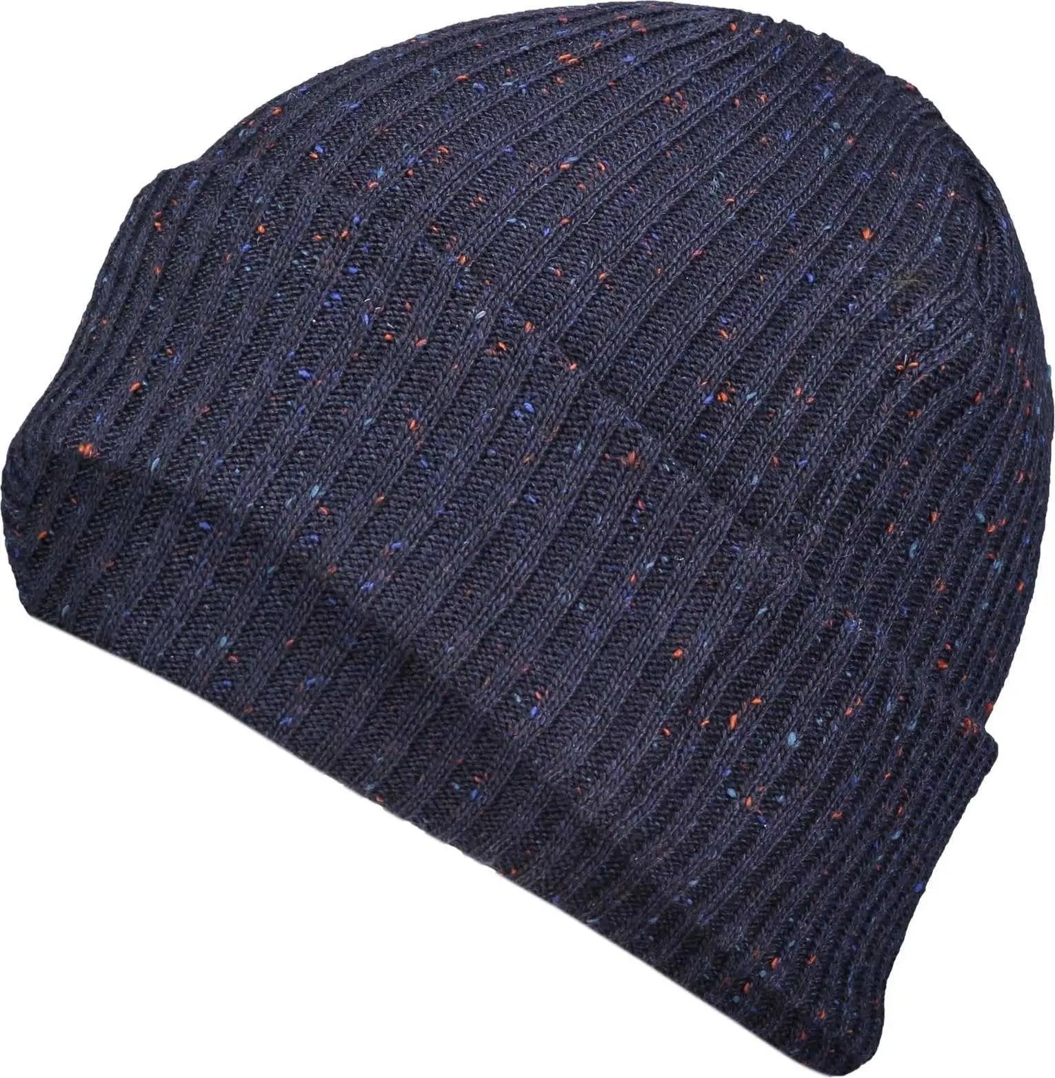 Pacific Headwear P600K Tweed Beanie - Navy - Navy / 7’’ - 7 7/8’’