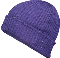 Pacific Headwear P600K Tweed Beanie - Purple - Purple / 7’’ - 7 7/8’’