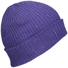 Pacific Headwear P600K Tweed Beanie - Purple - Purple / 7’’ - 7 7/8’’