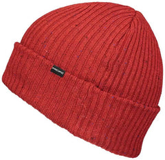 Pacific Headwear P600K Tweed Beanie - Red - Red / 7’’ - 7 7/8’’