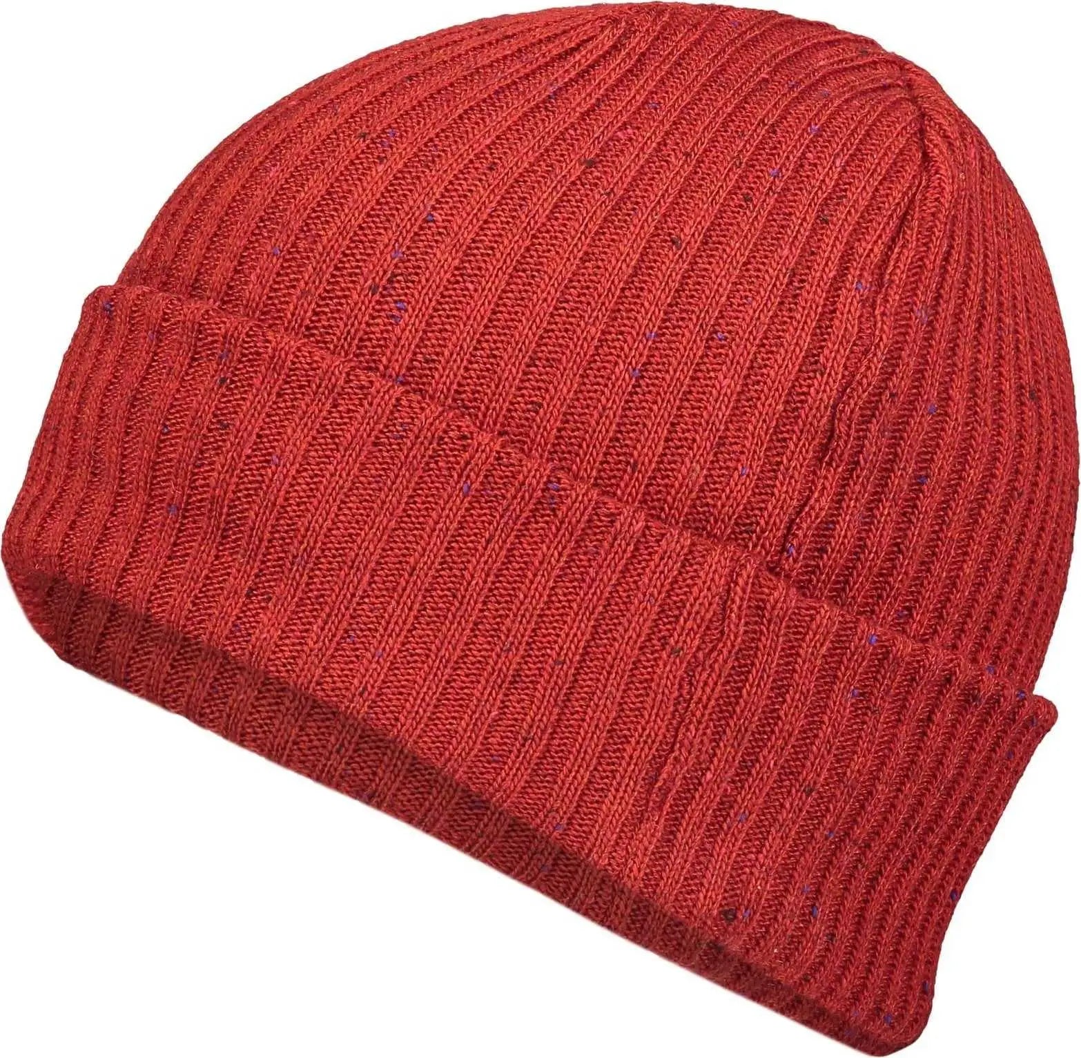 Pacific Headwear P600K Tweed Beanie - Red - Red / 7’’ - 7 7/8’’