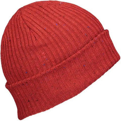 Pacific Headwear P600K Tweed Beanie - Red - Red / 7’’ - 7 7/8’’