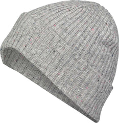 Pacific Headwear P600K Tweed Beanie - Silver - Light Gray / 7’’ - 7 7/8’’