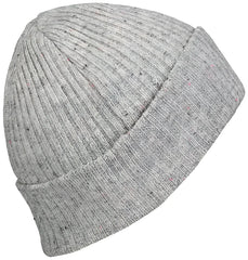 Pacific Headwear P600K Tweed Beanie - Silver - Light Gray / 7’’ - 7 7/8’’