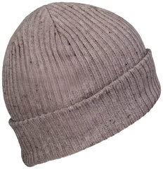 Pacific Headwear P600K Tweed Beanie - Walnut - Gray / 7’’ - 7 7/8’’