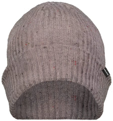 Pacific Headwear P600K Tweed Beanie - Walnut - Gray / 7’’ - 7 7/8’’