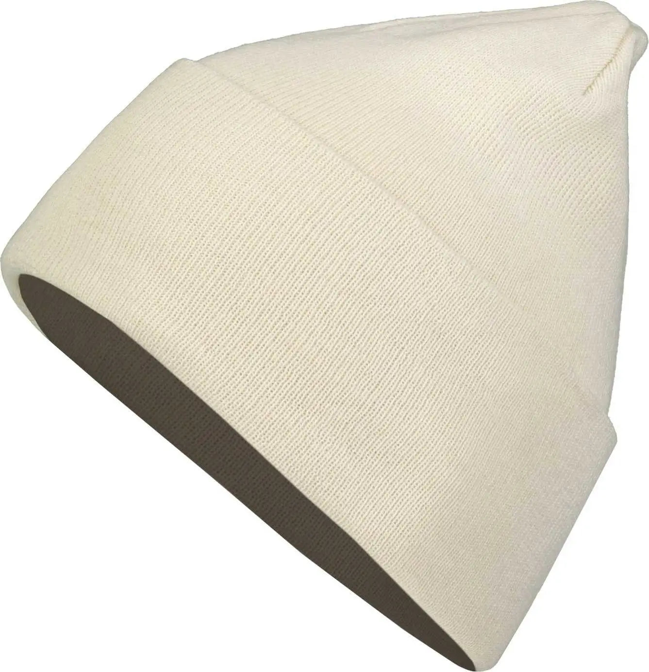 Pacific Headwear P605K Eco Revive Beanie - Cream - Ivory / 7’’ 7 7/8’’