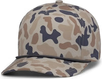 Pacific Headwear P685 Duck Camo 5-Panel Trucker Cap - Canyon - Canyon / 7’’ - 7 7/8’’