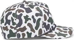 Pacific Headwear P685 Duck Camo 5-Panel Trucker Cap - Timberline - Timberline / 7’’ - 7 7/8’’