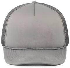 Pacific Headwear P782 Foamie Fresh Trucker Cap - Graphite - Dark Gray / 7’’ - 7 7/8’’