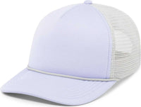 Pacific Headwear P782 Foamie Fresh Trucker Cap - Lavender Silver Lavender - Purple Light Gray / 7’’ - 7 7/8’’