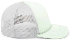 Pacific Headwear P782 Foamie Fresh Trucker Cap - Mint Silver Mint - Mint Light Gray / 7’’ - 7 7/8’’