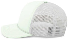 Pacific Headwear P782 Foamie Fresh Trucker Cap - Mint Silver Mint - Mint Light Gray / 7’’ - 7 7/8’’