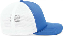 Pacific Headwear P782 Foamie Fresh Trucker Cap - Royal White Royal - Royal White / 7’’ - 7 7/8’’