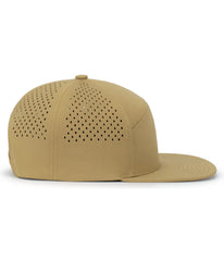 Pacific Headwear P788 Perforated 6-Panel Arch Cap - Coyote Brown - Coyote Brown / One Size Fits Most