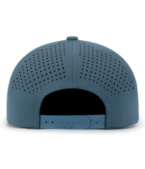 Pacific Headwear P788 Perforated 6-Panel Arch Cap - River - River / One Size Fits Most