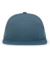 Pacific Headwear P788 Perforated 6-Panel Arch Cap - River - River / One Size Fits Most
