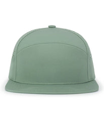 Pacific Headwear P788 Perforated 6-Panel Arch Cap - Sage - Sage / One Size Fits Most